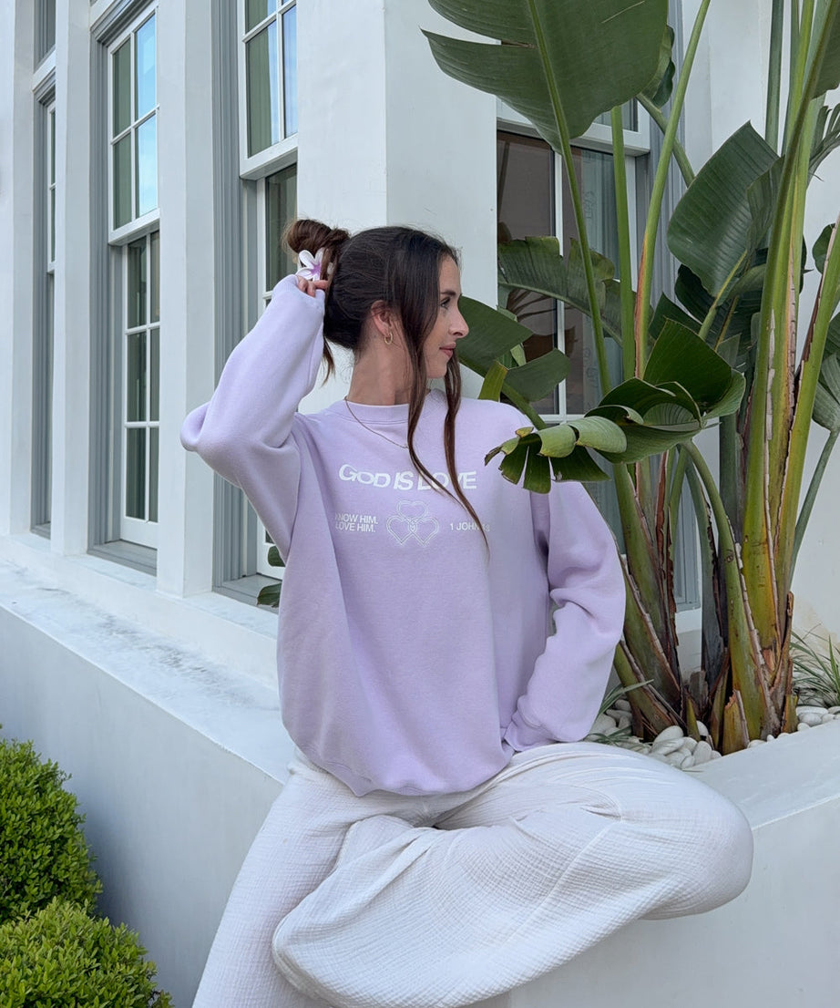 God Is Love Unisex Crewneck