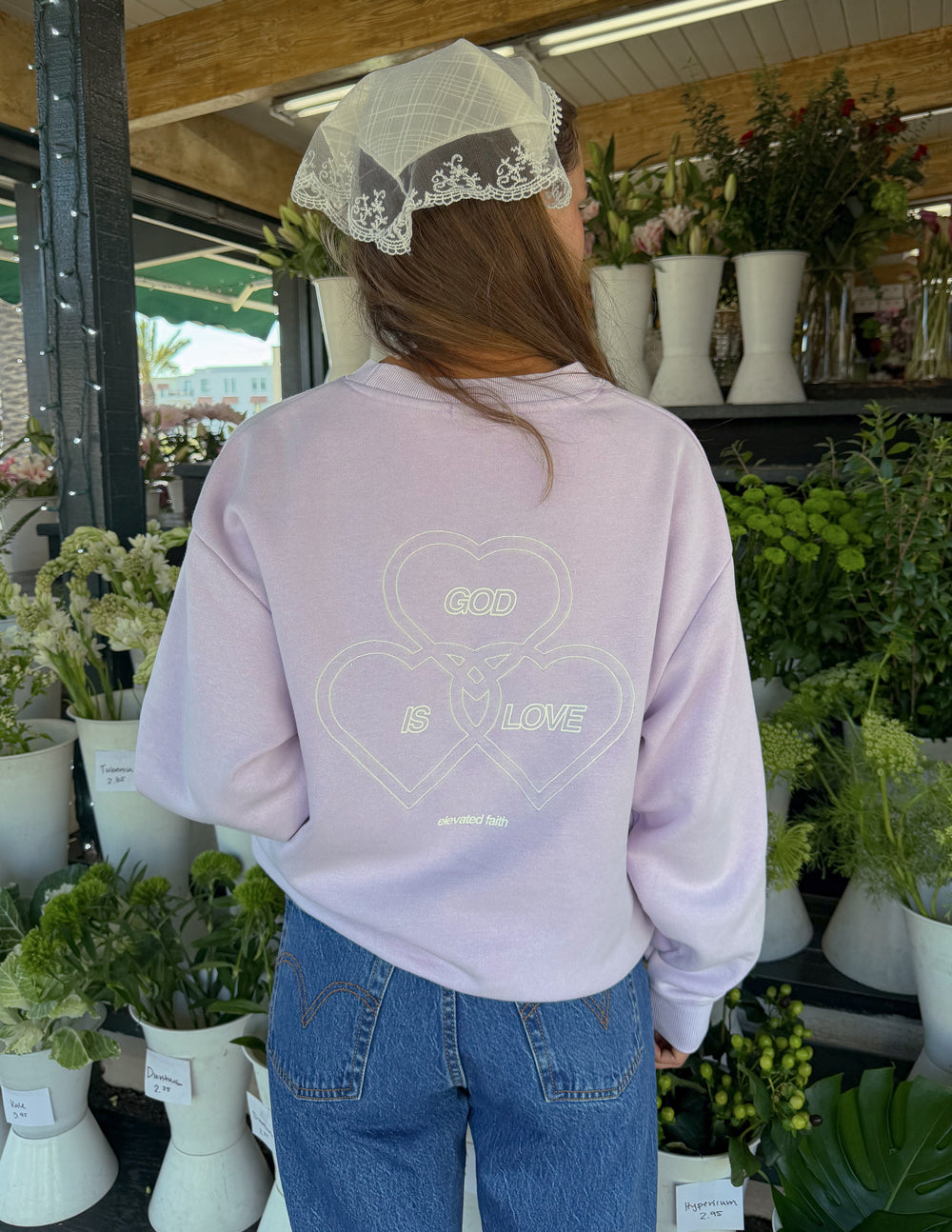 God Is Love Unisex Crewneck