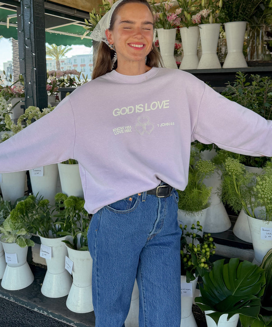 God Is Love Unisex Crewneck
