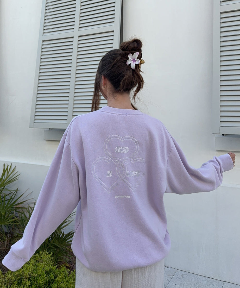 God Is Love Unisex Crewneck
