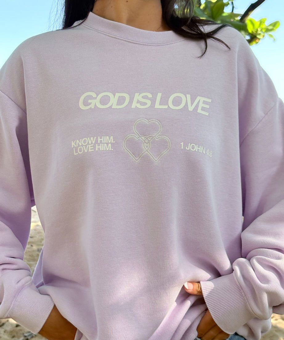 God Is Love Unisex Crewneck