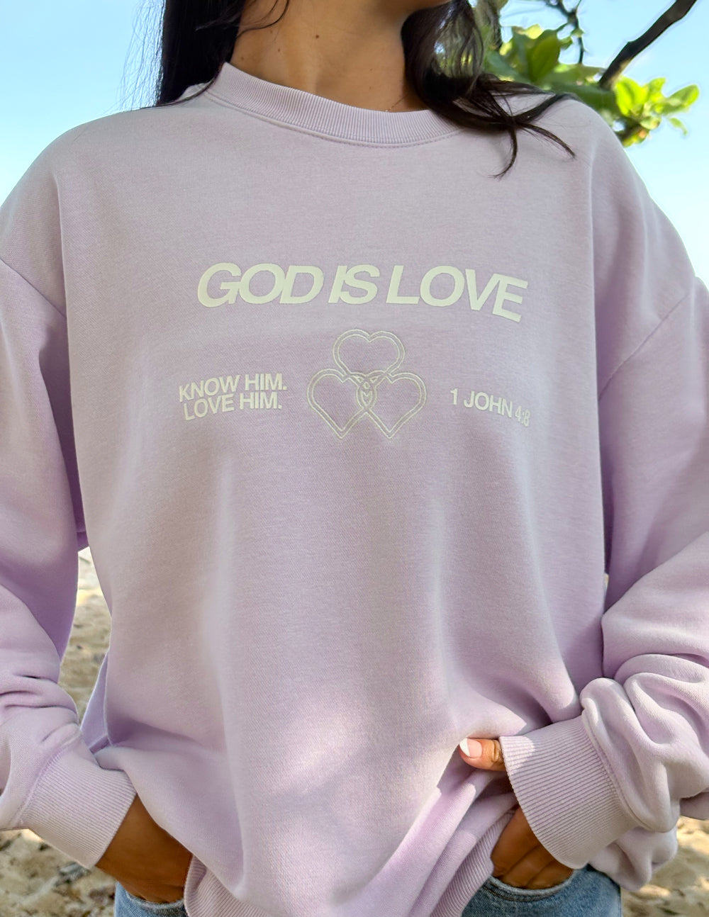 God Is Love Unisex Crewneck