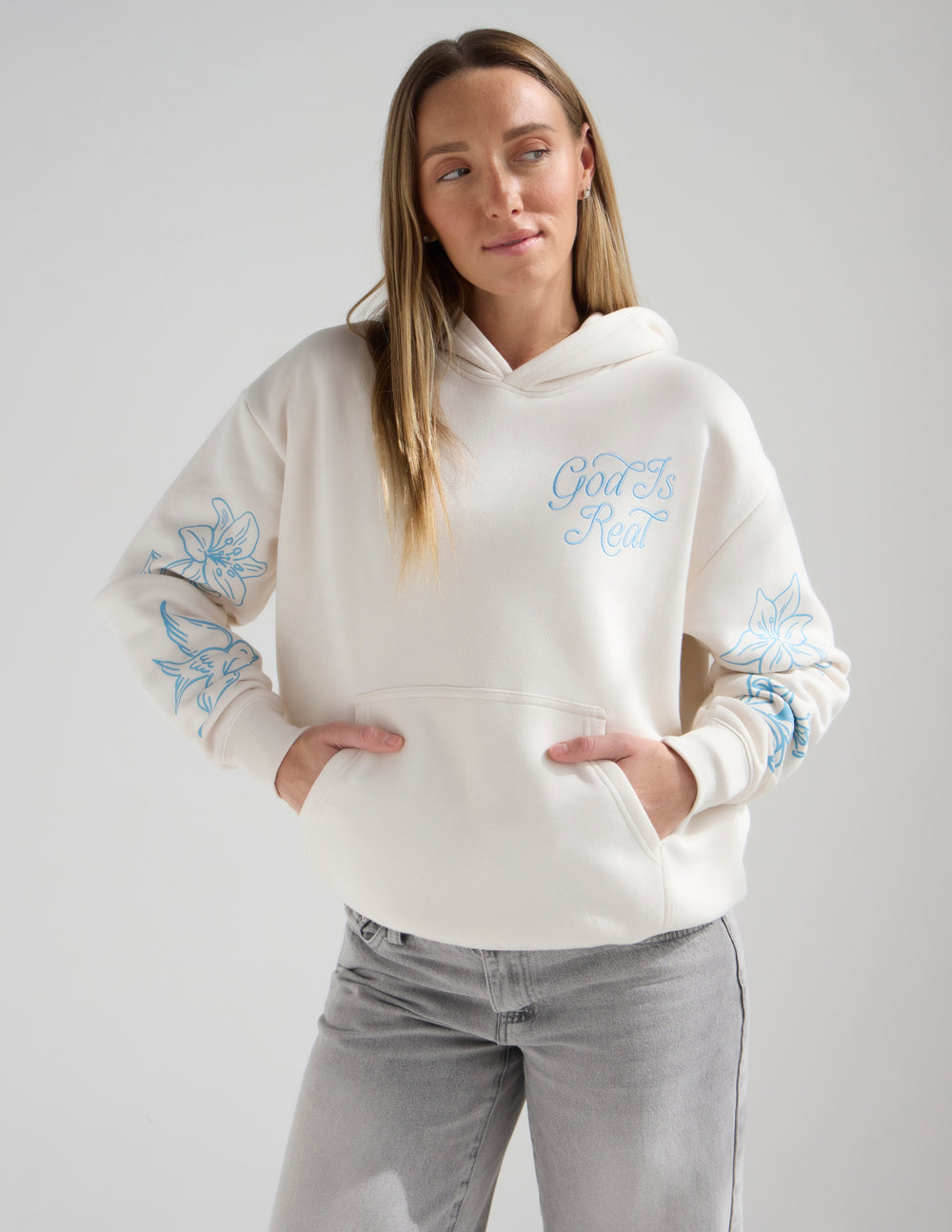 God Is Real Unisex Hoodie