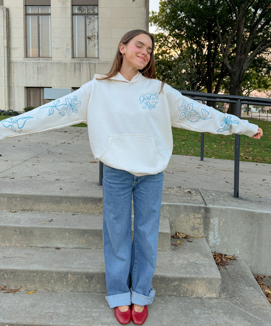 God Is Real Unisex Hoodie