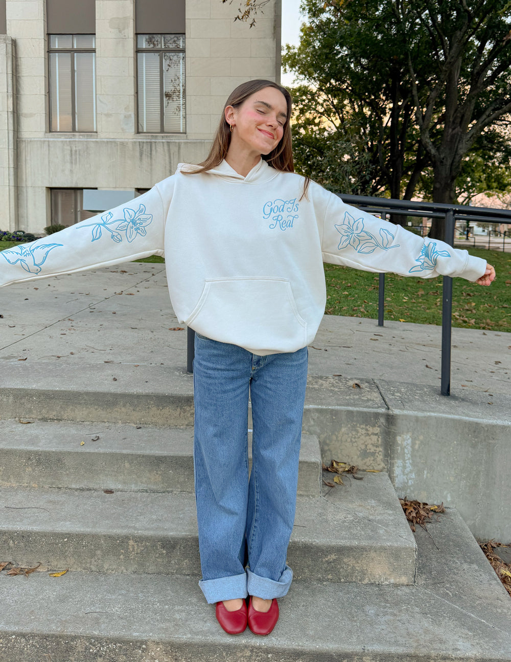 God Is Real Unisex Hoodie