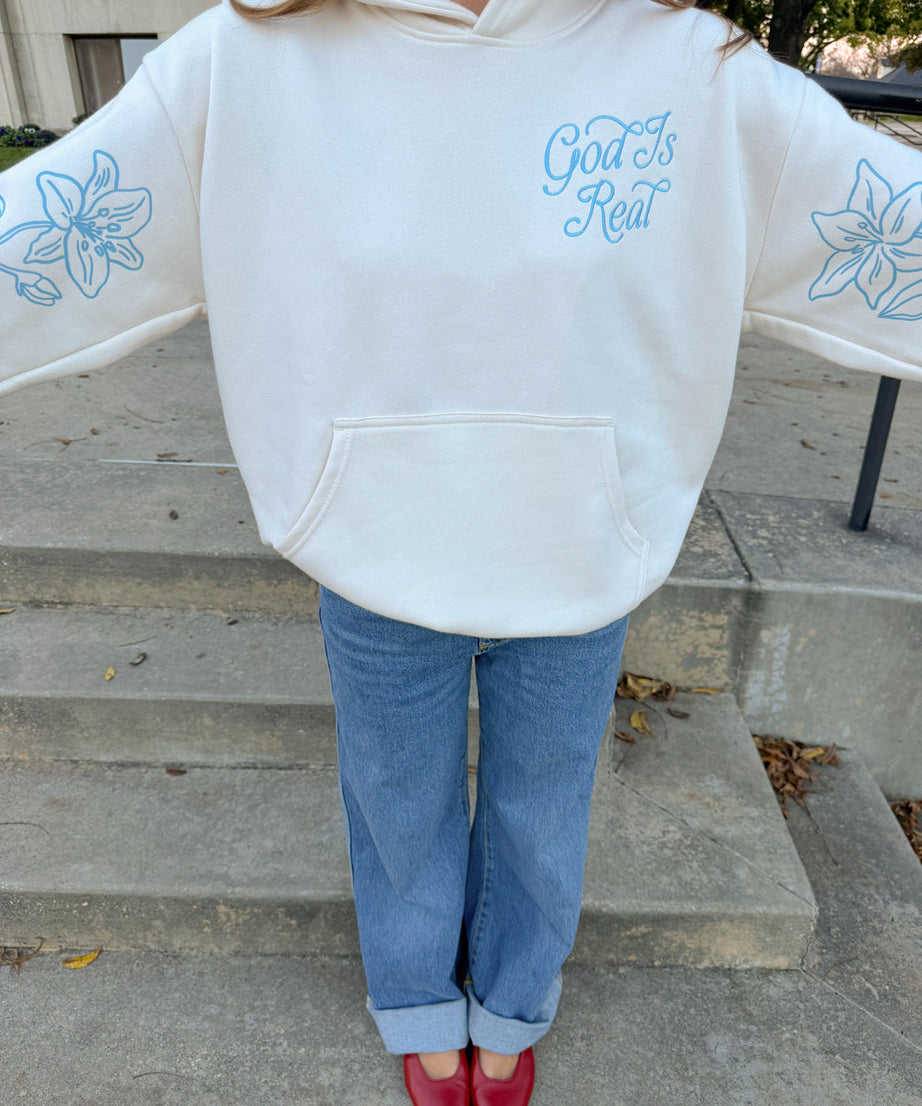 God Is Real Unisex Hoodie