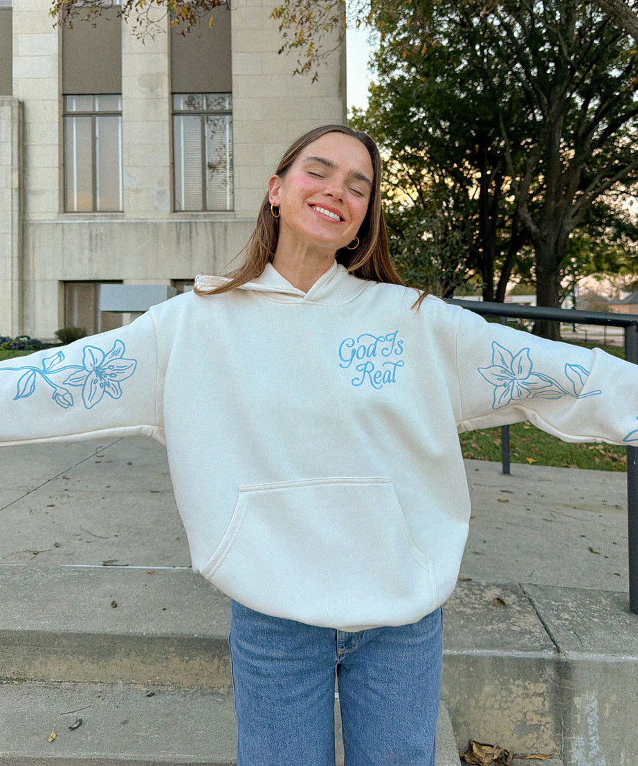 God Is Real Unisex Hoodie