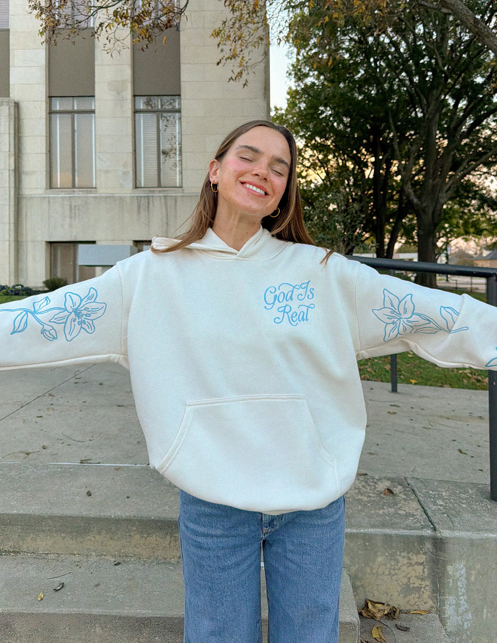 God Is Real Unisex Hoodie