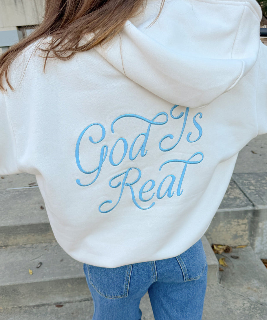 God Is Real Unisex Hoodie