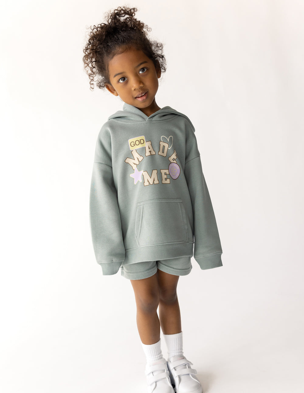 God Made Me Kids Hoodie