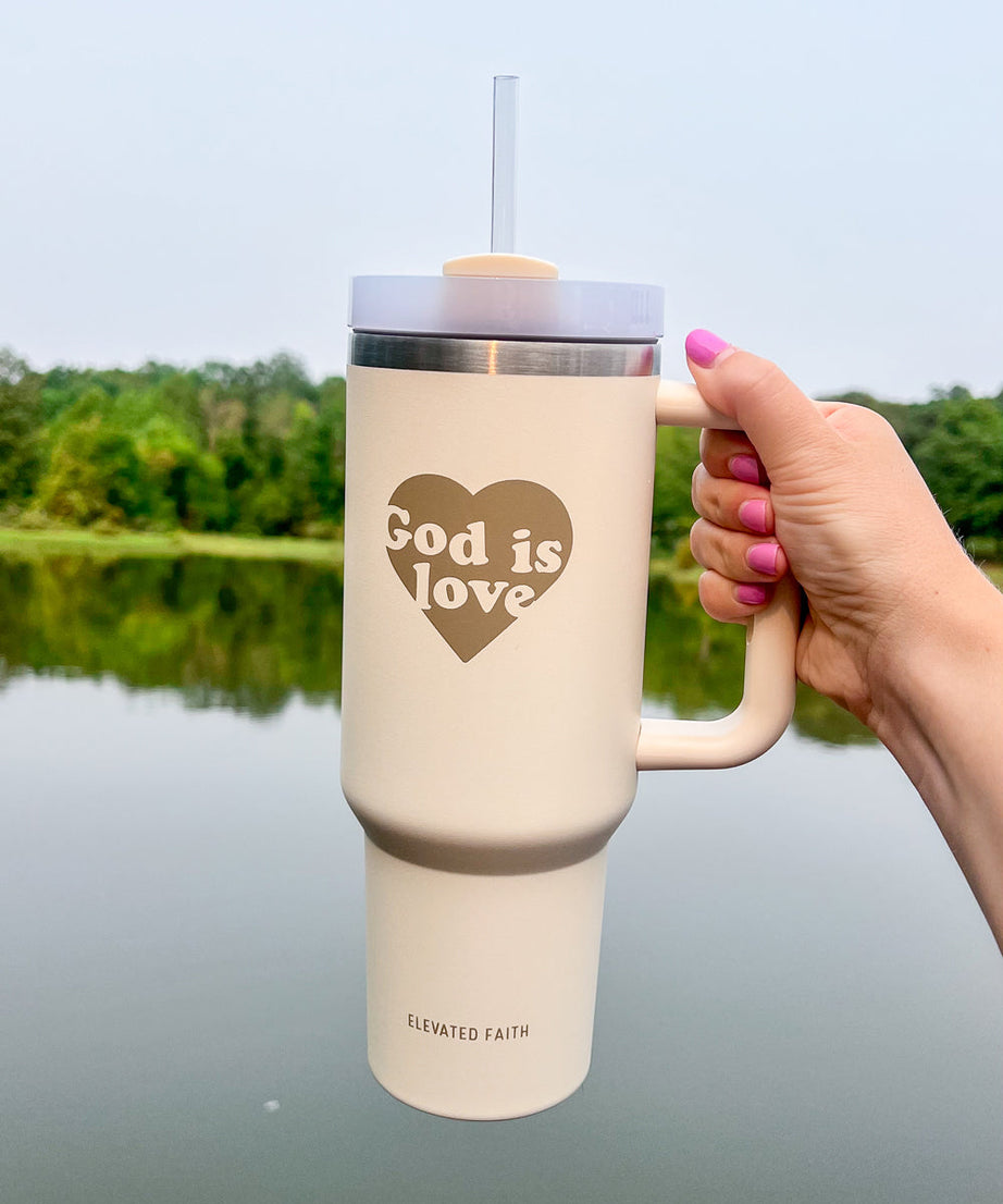 God is Love 40 oz Tumbler