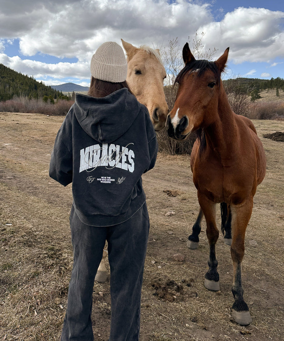 God of Miracles Full-Zip Hoodie