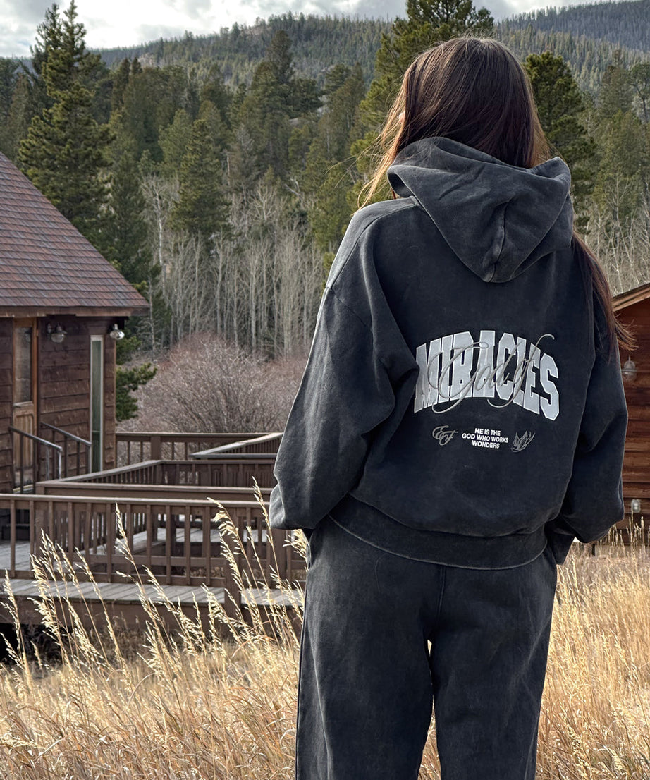 God of Miracles Full-Zip Hoodie