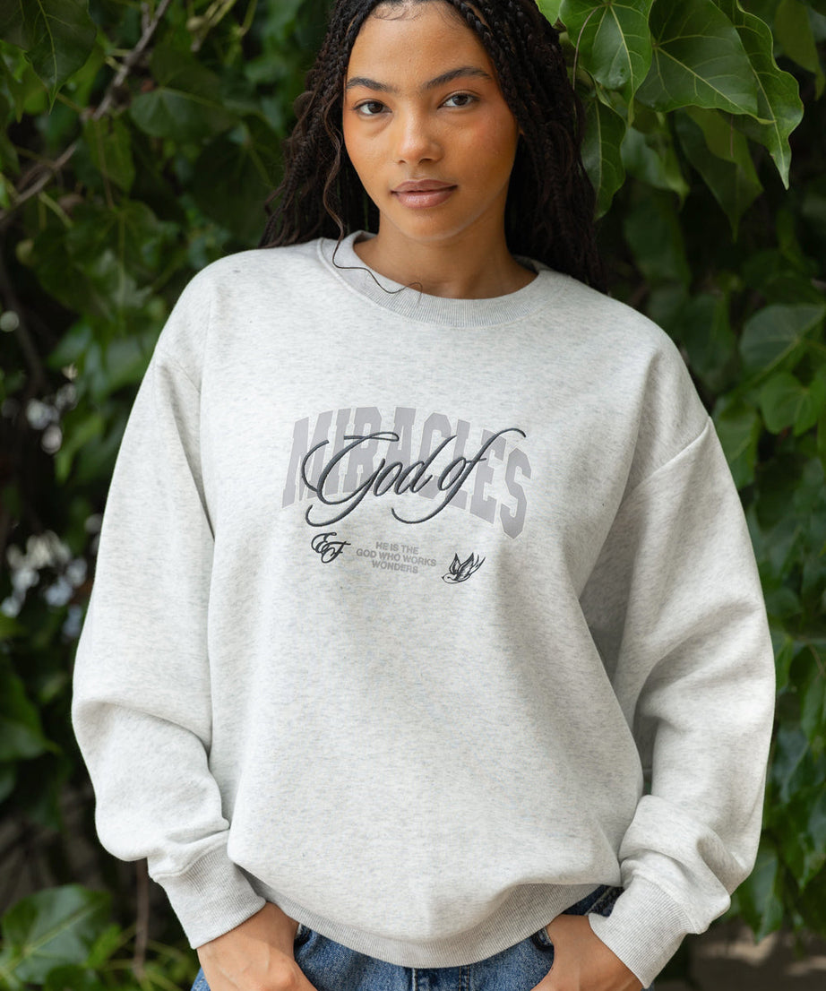 God of Miracles Unisex Crewneck