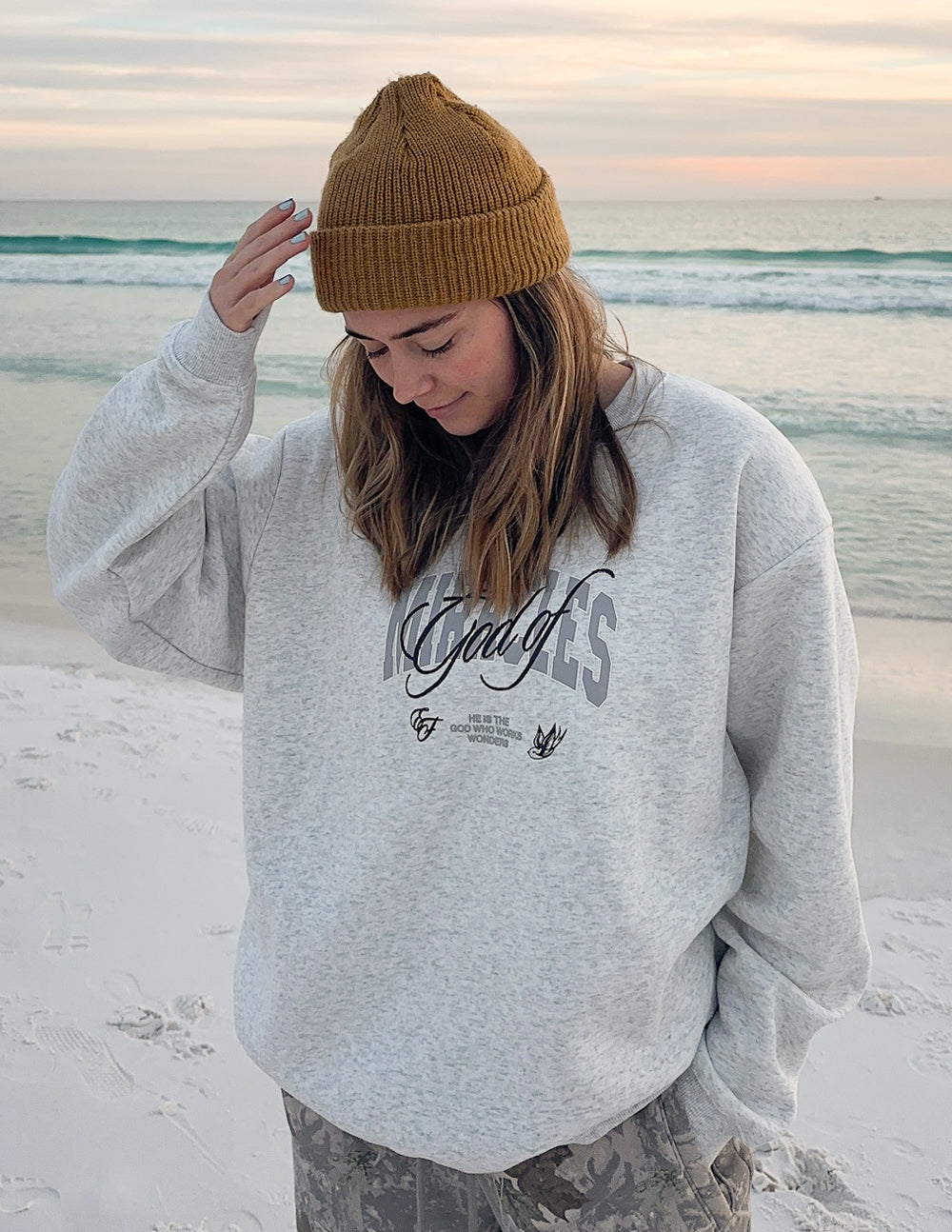 God of Miracles Unisex Crewneck
