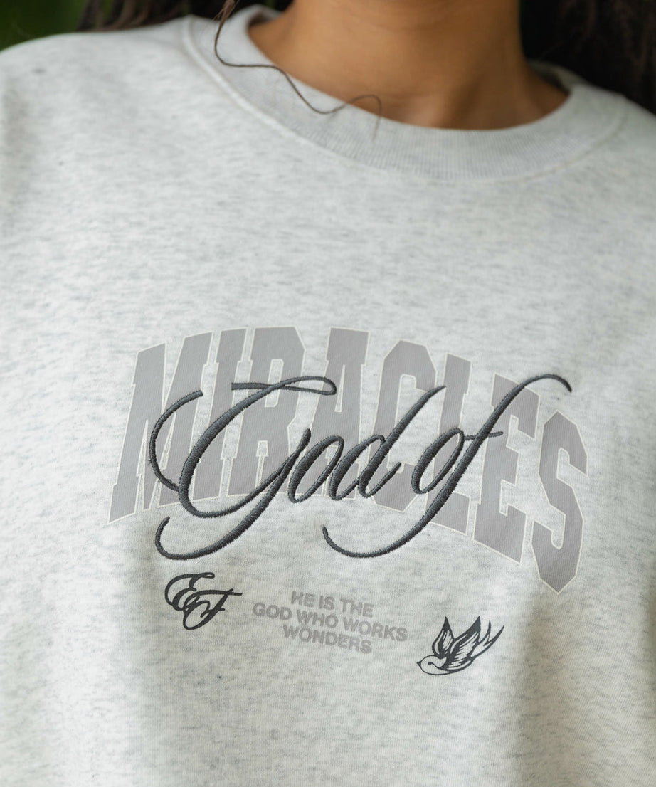 God of Miracles Unisex Crewneck