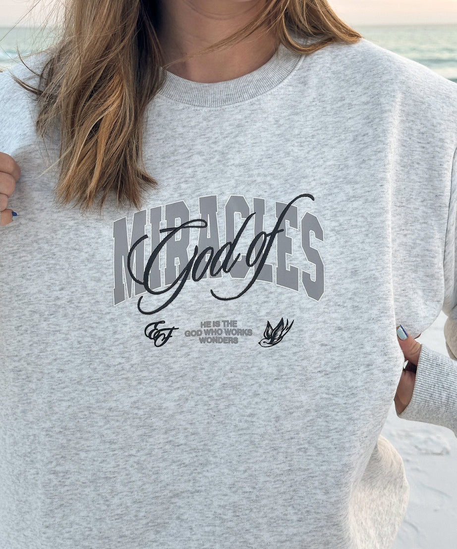 God of Miracles Unisex Crewneck