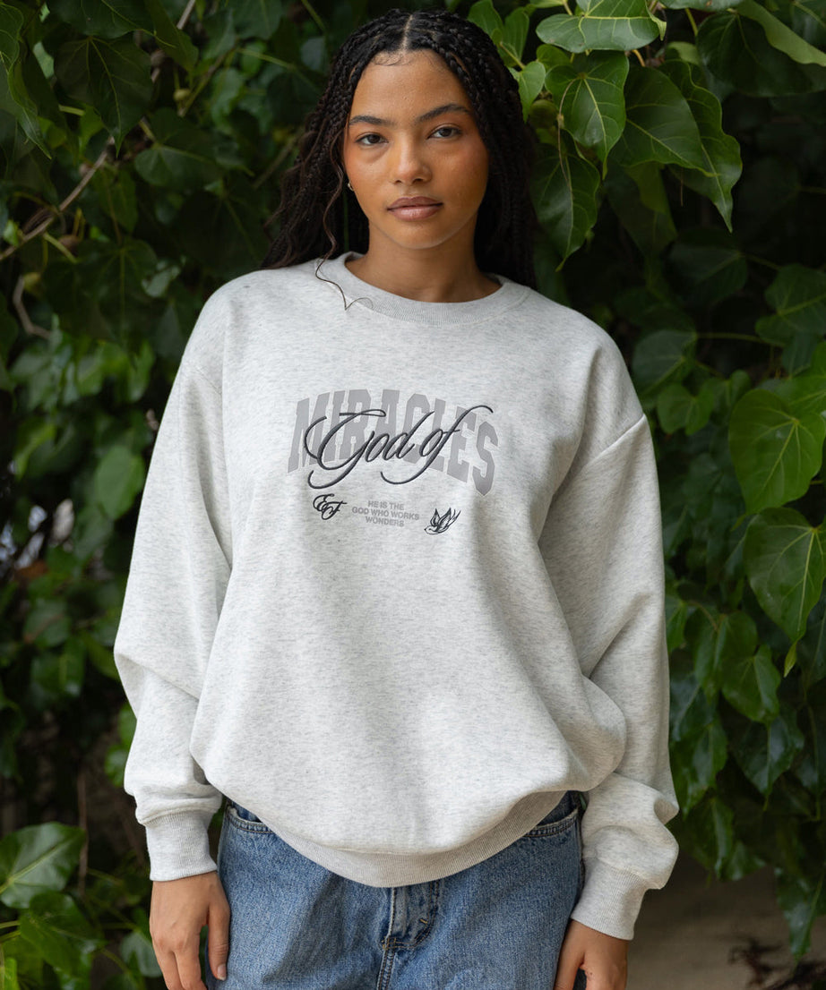 God of Miracles Unisex Crewneck