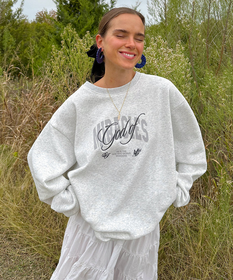God of Miracles Unisex Crewneck
