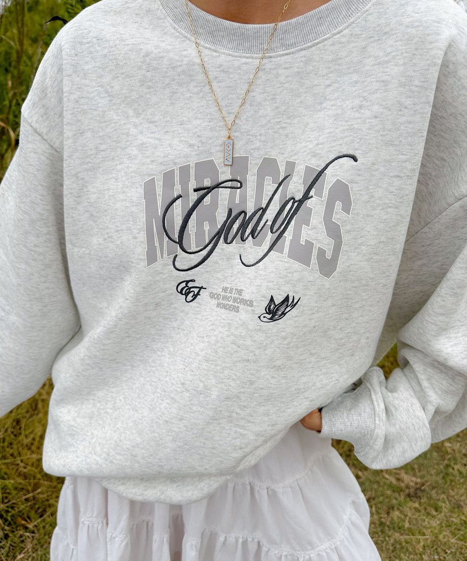 God of Miracles Unisex Crewneck