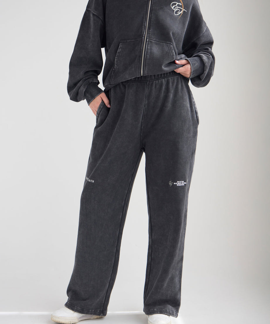 God of Miracles Wide Leg Sweatpant