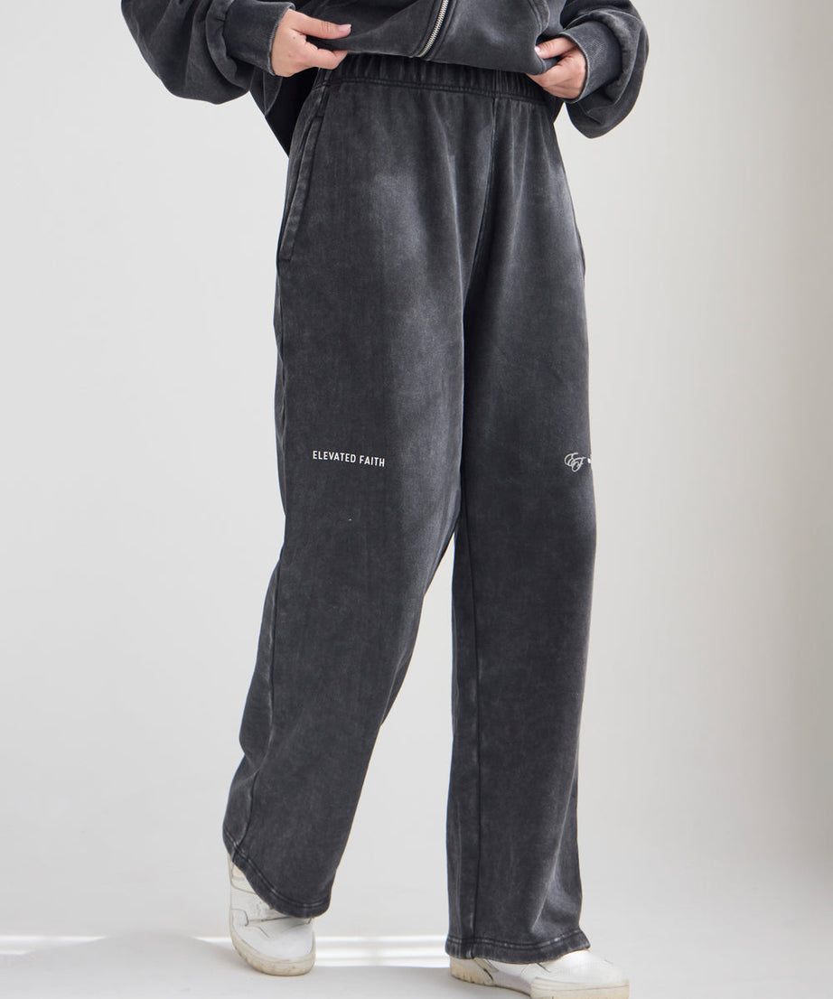 God of Miracles Wide Leg Sweatpant