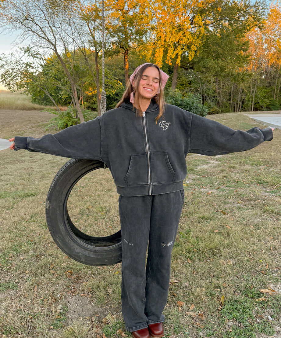 God of Miracles Wide Leg Sweatpant