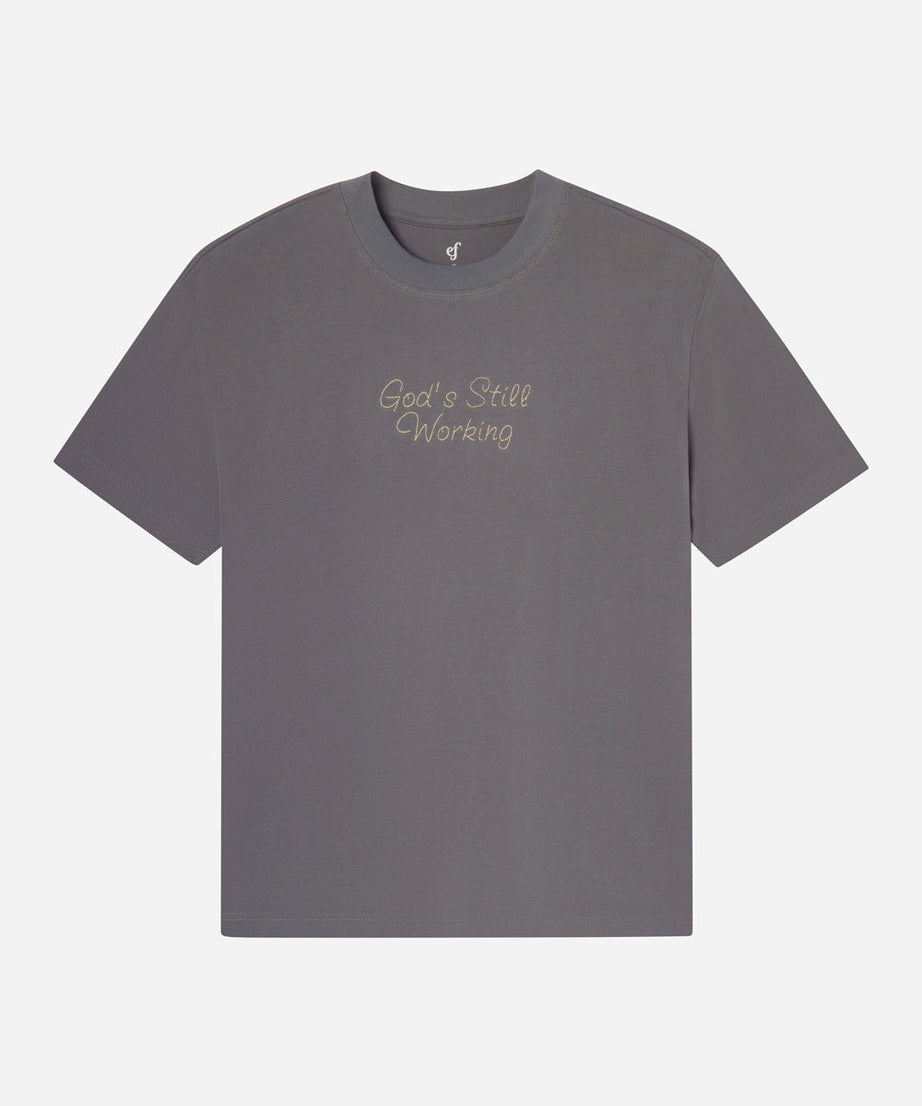 God's Still Working Unisex Tee