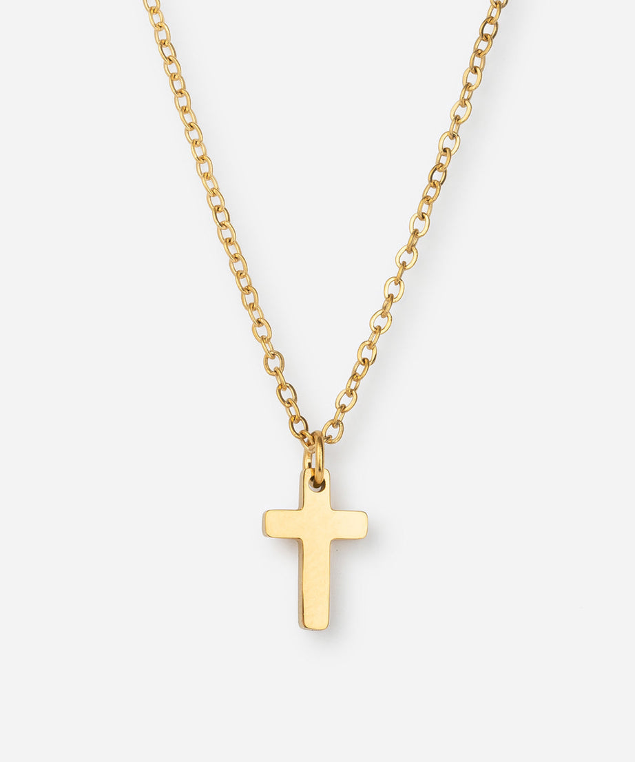 Gold Cross Necklace