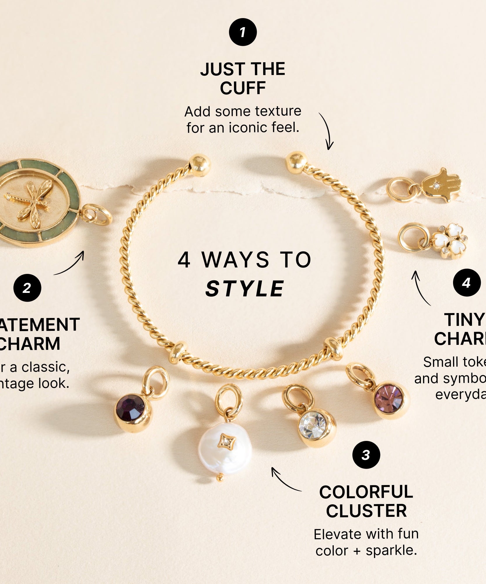 June Birthstone Interchangeable Charm