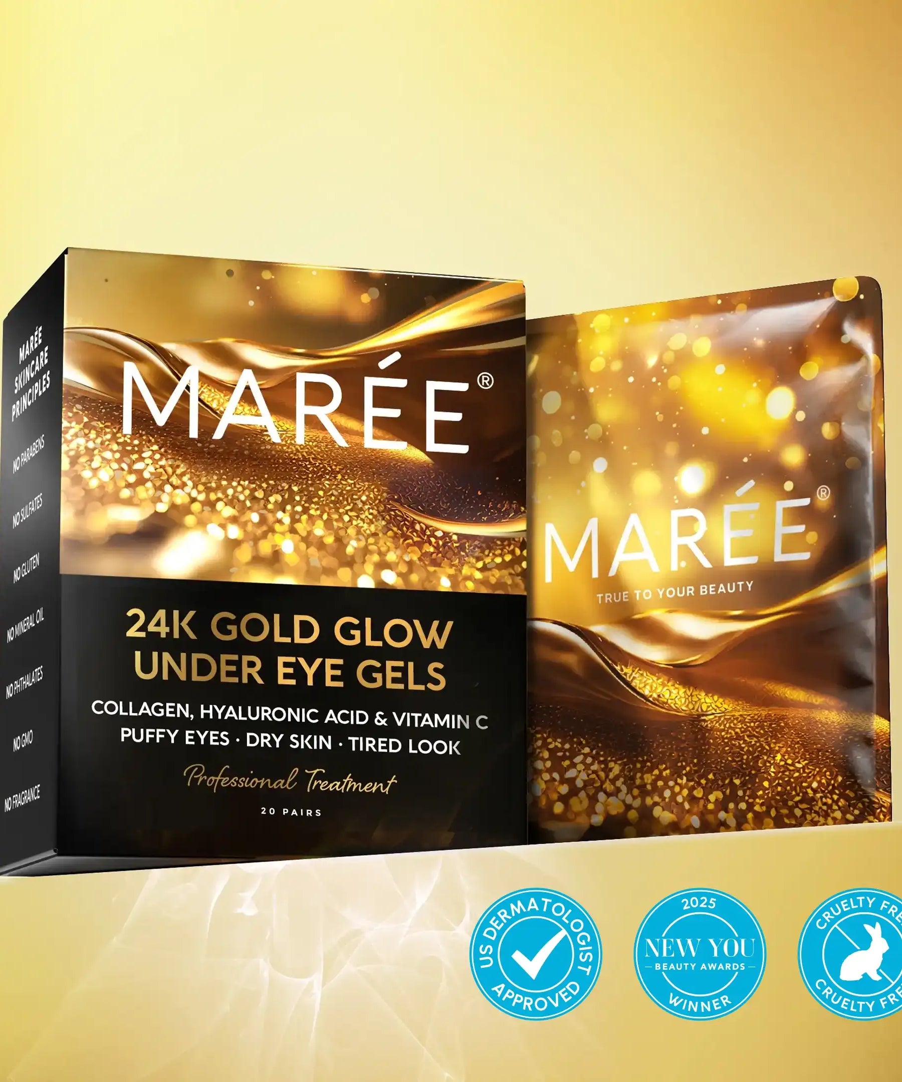 24K Gold Anti-Aging Eye Patches