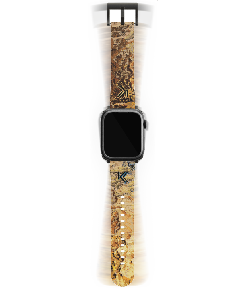 Goldstaub-Uhrenarmband