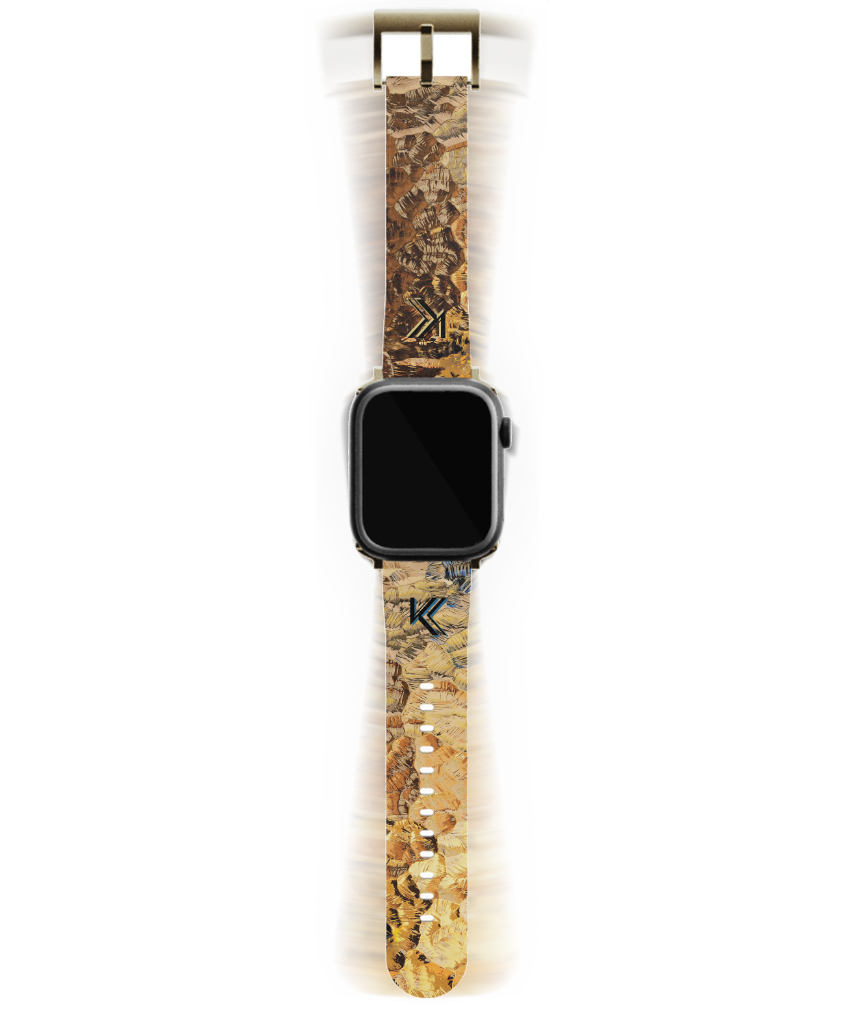 Goldstaub-Uhrenarmband