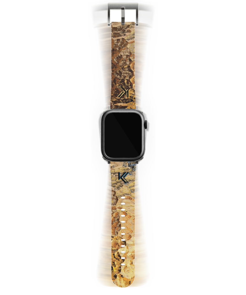 Goldstaub-Uhrenarmband