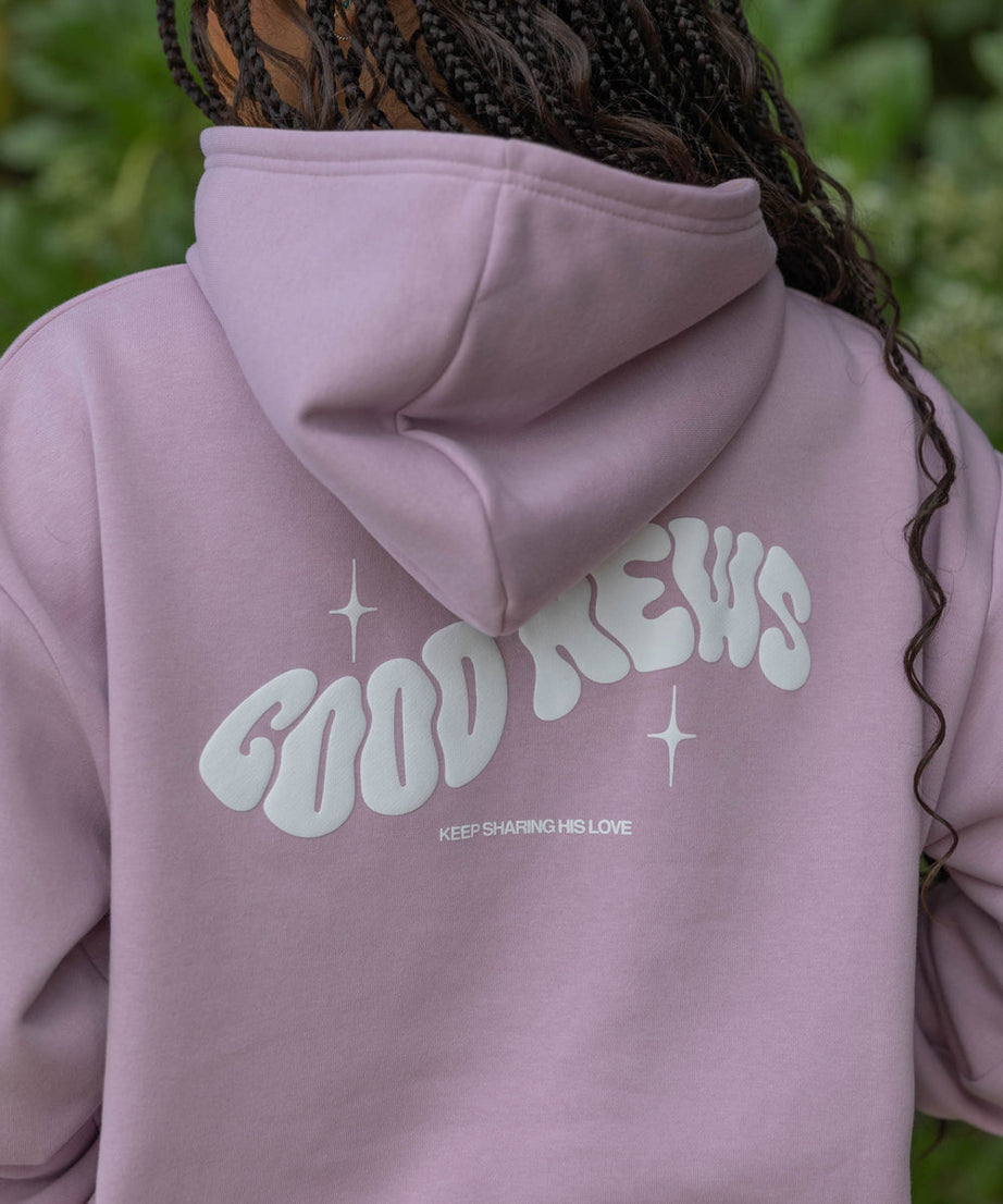 Good News Pink Unisex Hoodie