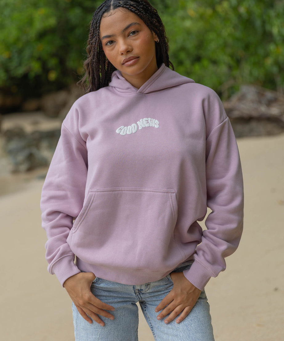 Good News Pink Unisex Hoodie