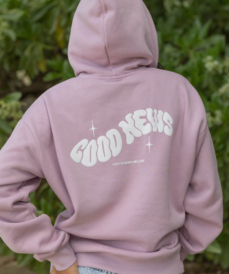 Good News Pink Unisex Hoodie