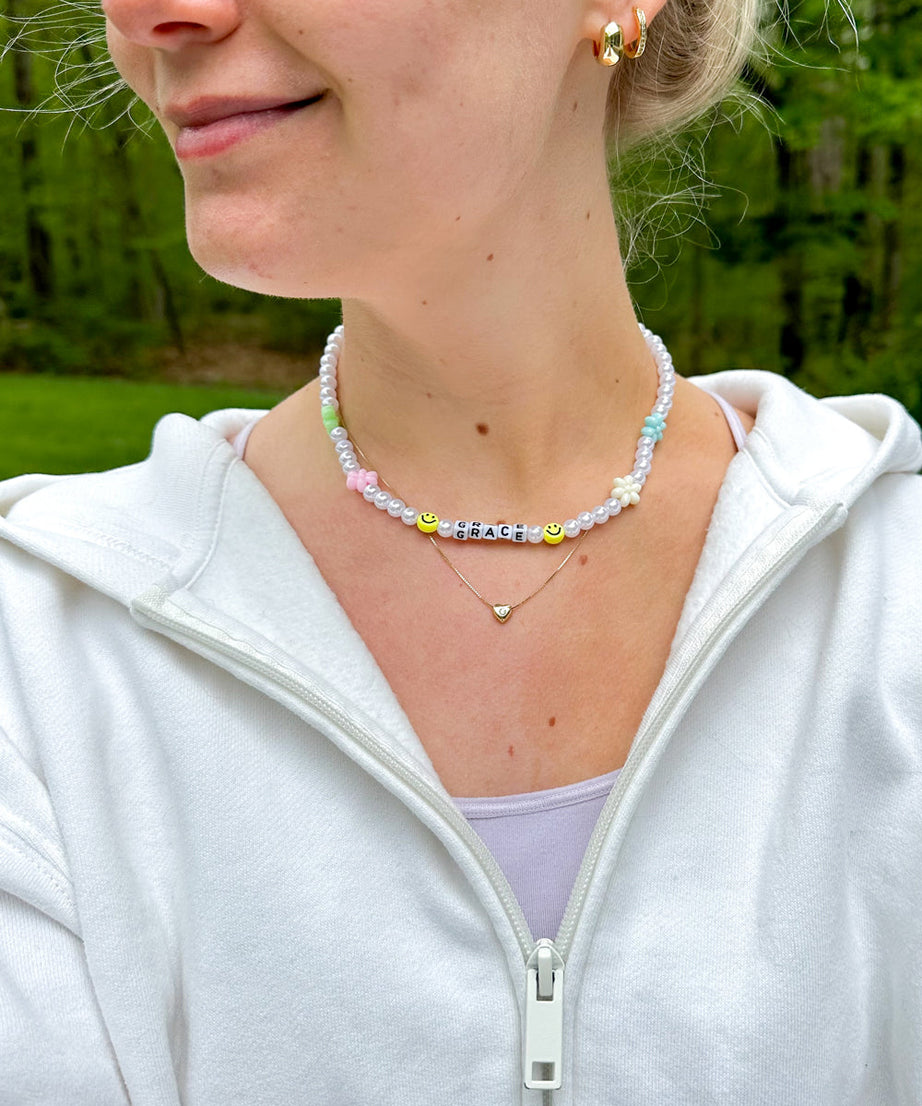 Grace Letter Necklace