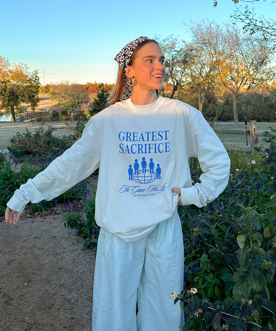 Greatest Sacrifice LS Unisex Tee