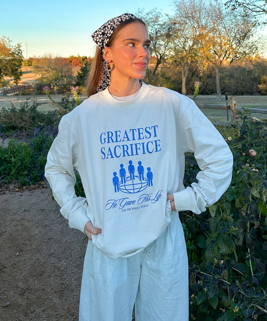 Greatest Sacrifice LS Unisex Tee