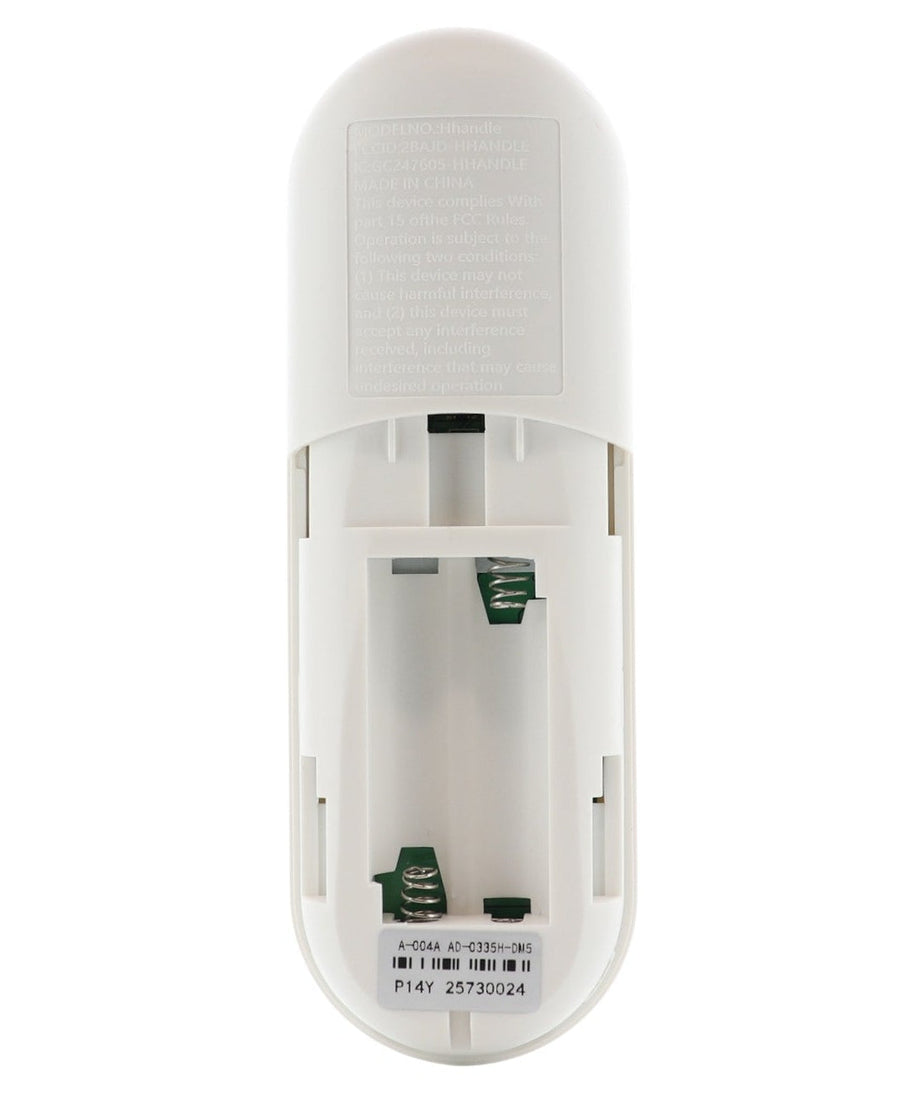 Harbor Breeze HHANDLE Ceiling Fan Remote Control | FCC ID: 2BAJD-HHANDLE | 433.92 MHz – HHANDLE
