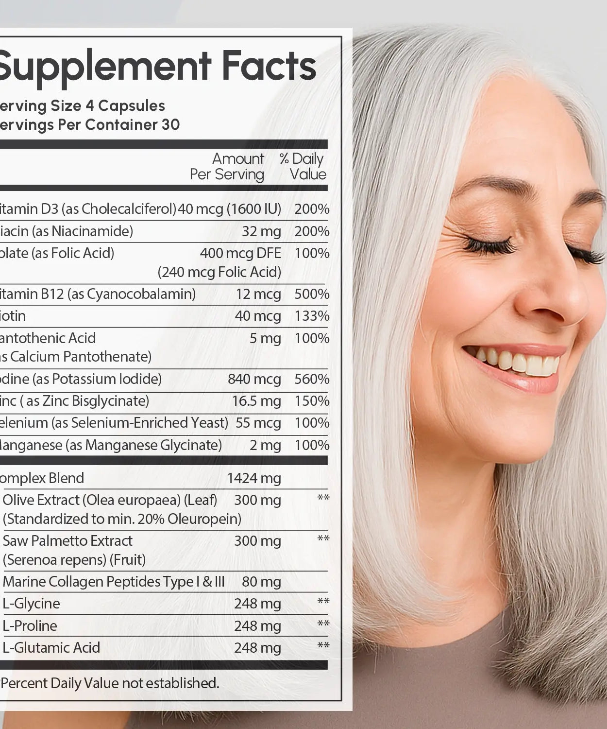 Biotin & Collagen Hair Growth Complex