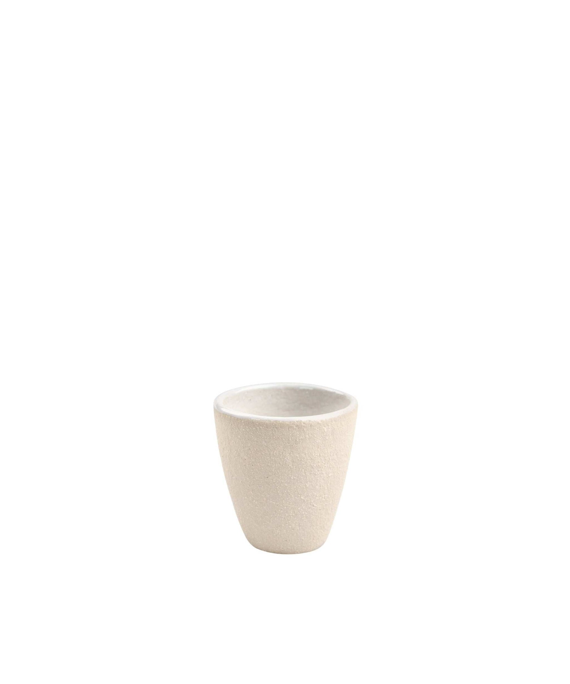 Handgemachte Espressotasse aus Steinzeug