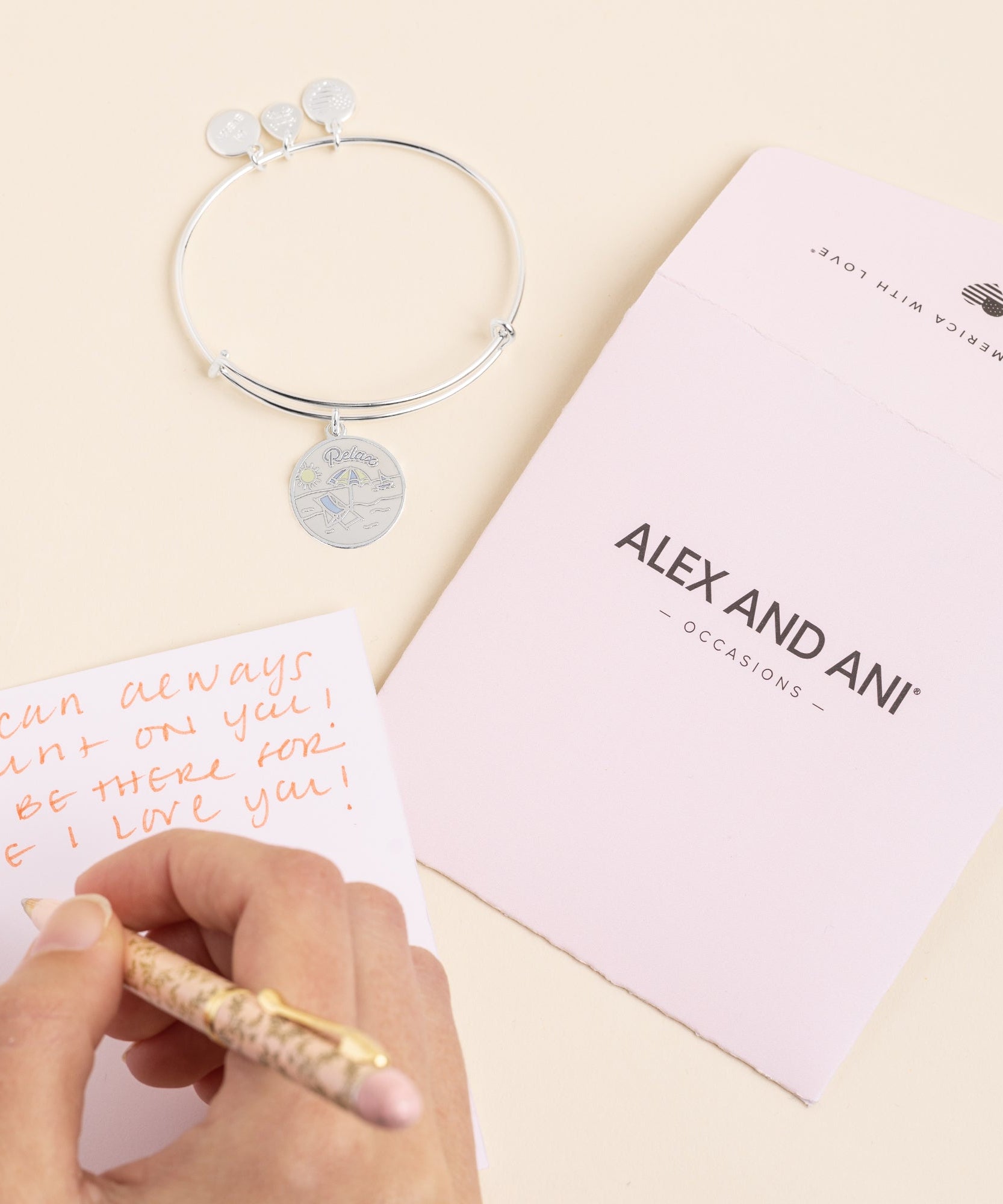 'Happy Retirement' Charm Bangle