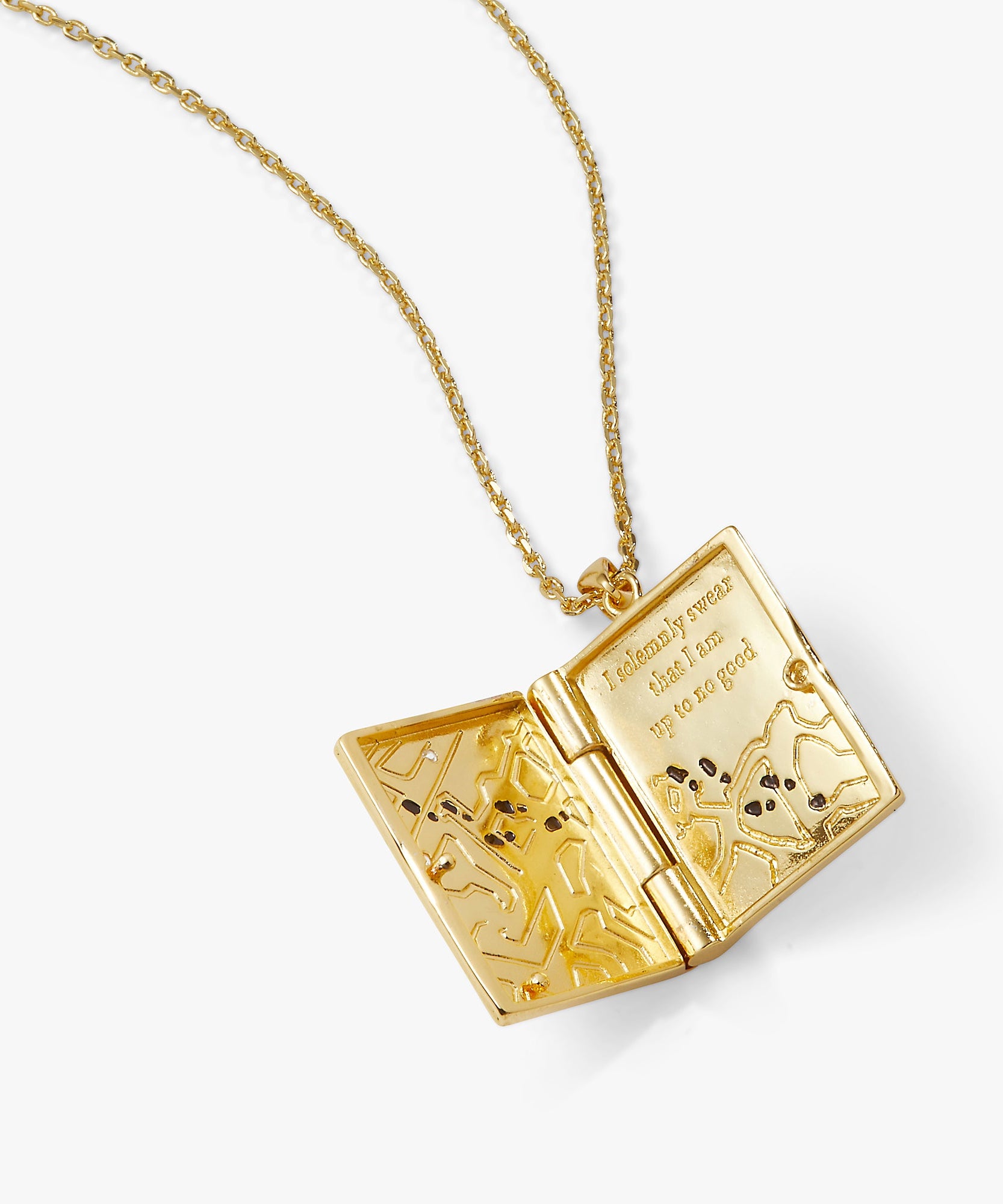Harry Potter™ Mischief Managed Locket Necklace