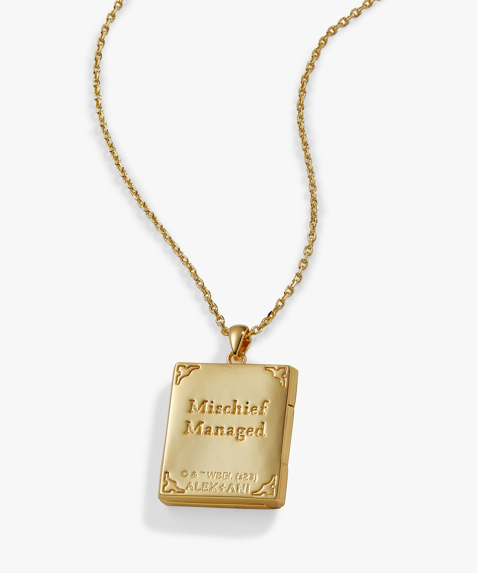 Harry Potter™ Mischief Managed Locket Necklace