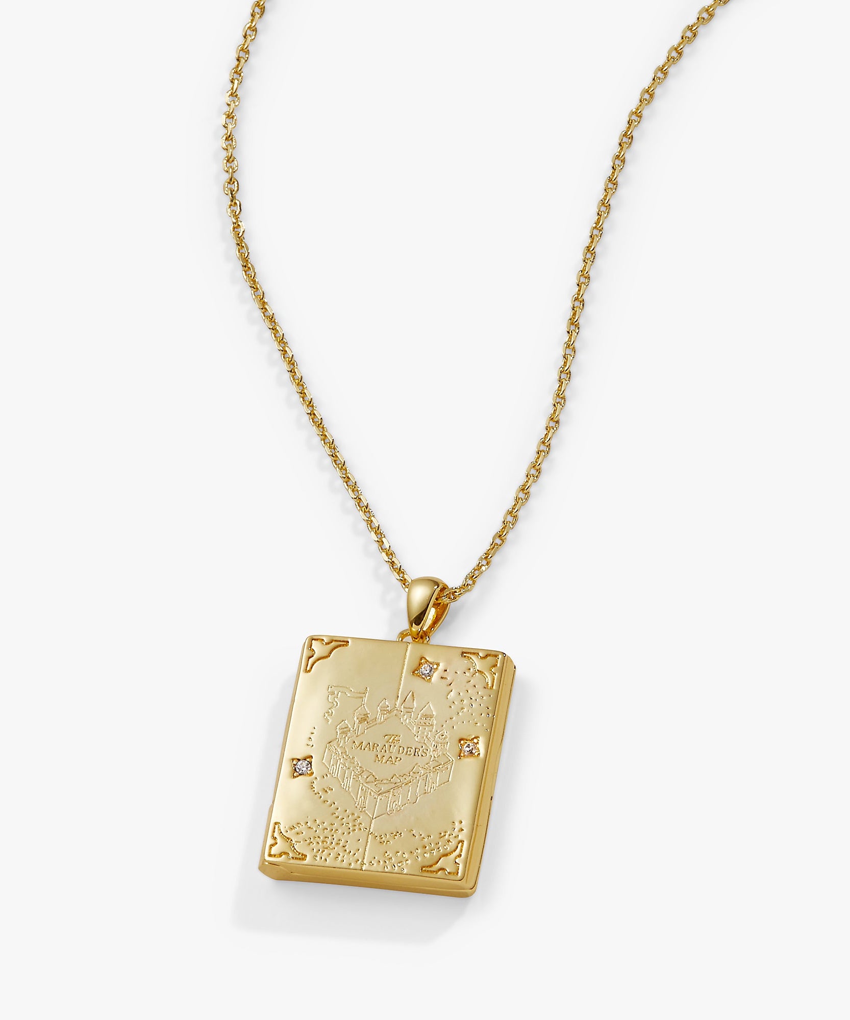 Harry Potter™ Mischief Managed Locket Necklace