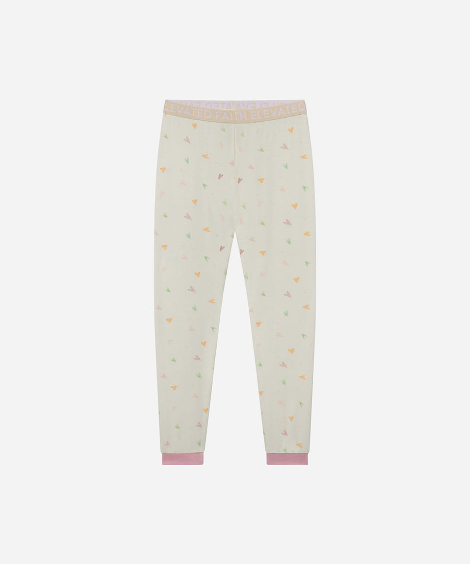 Herz Bambus Kinder Pyjama-Set