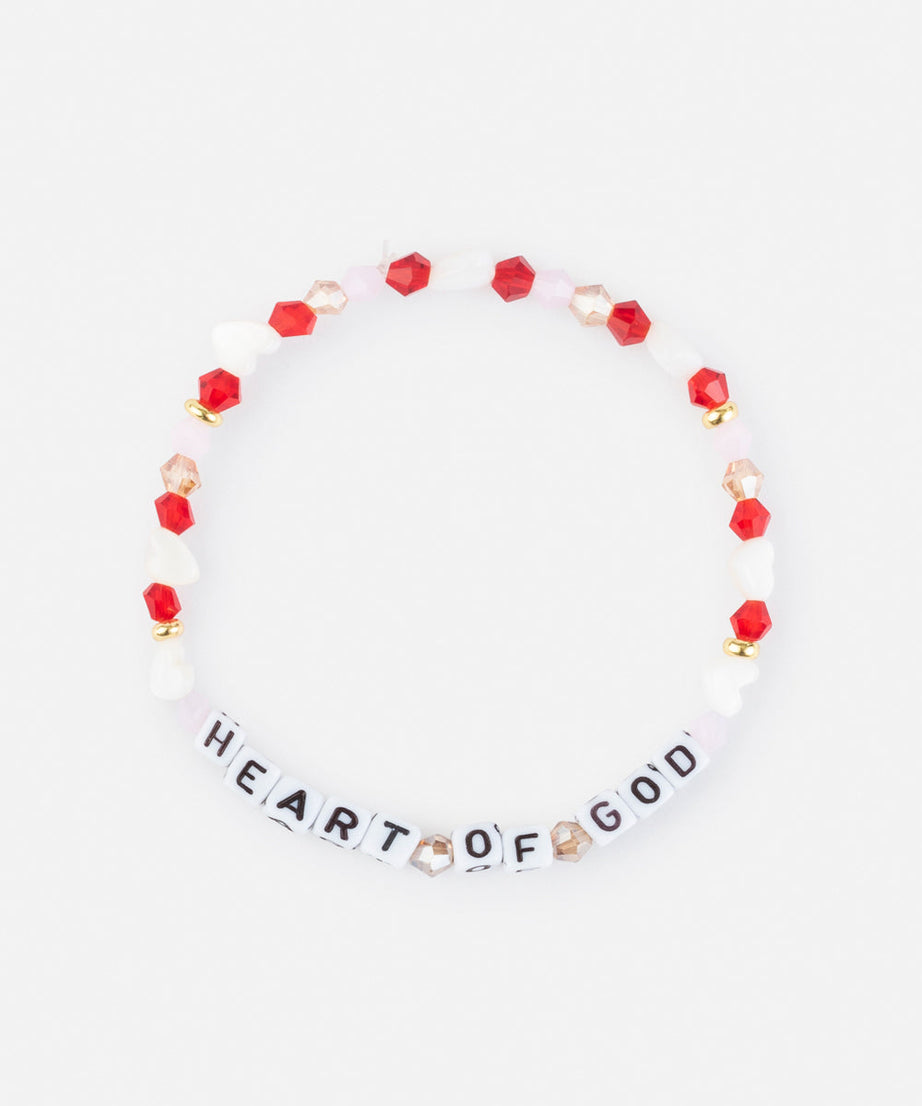 Heart of God Letter Bracelet