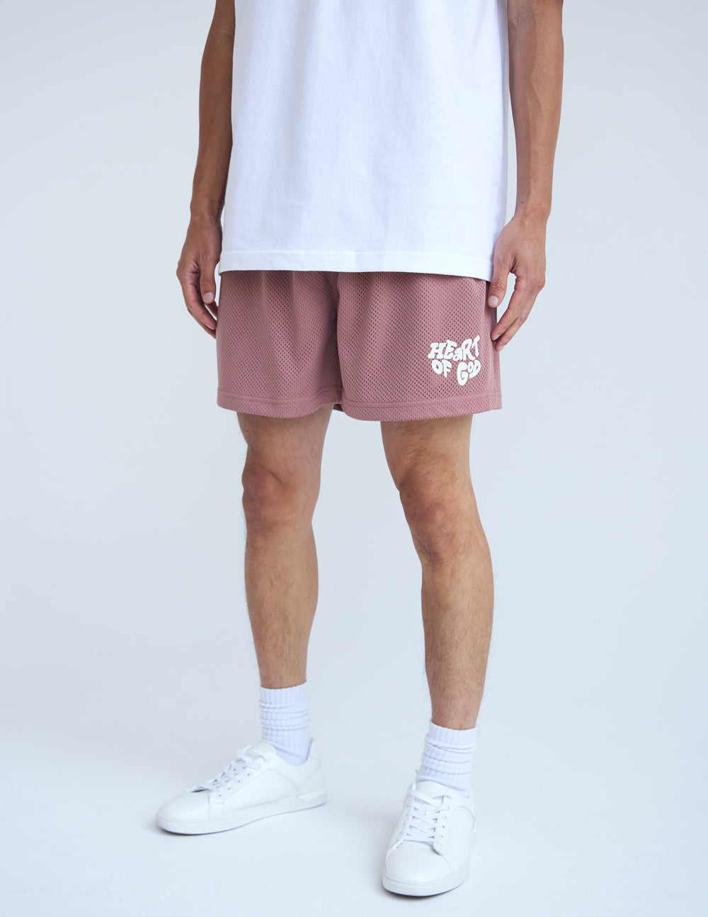 Heart of God Unisex Mesh Shorts